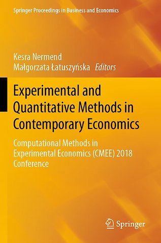 Experimental and Quantitative Methods in Contemporary Economics