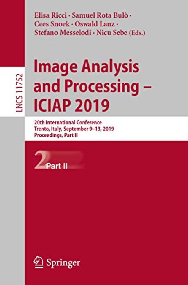 Image Analysis and Processing – ICIAP 2019