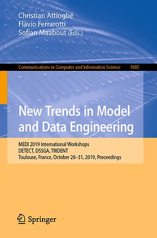 New Trends in Model and Data Engineering