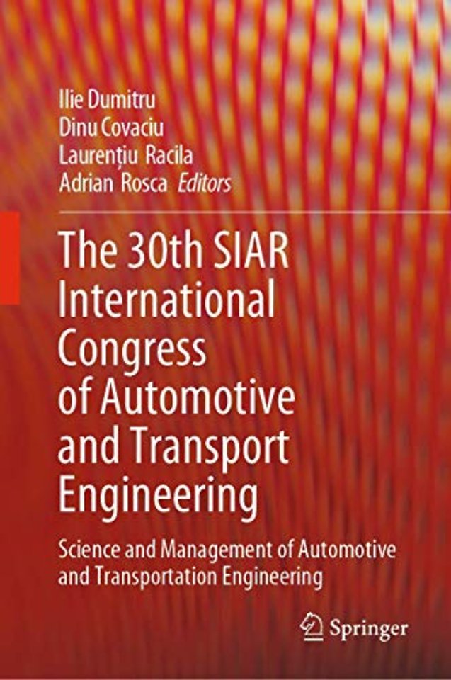 The 30th SIAR International Congress of Automotive and Transport Engineering
