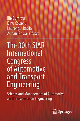 The 30th SIAR International Congress of Automotive and Transport Engineering