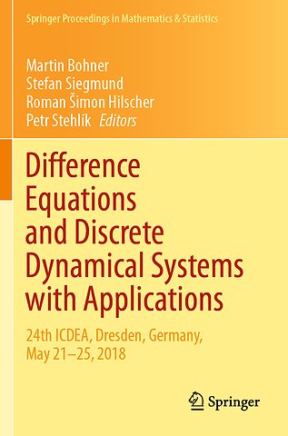 Difference Equations and Discrete Dynamical Systems with Applications