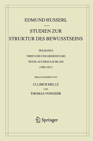 Studien zur Struktur des Bewusstseins