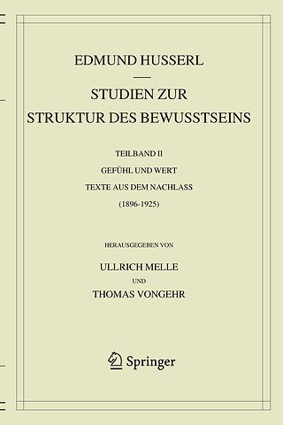 Studien zur Struktur des Bewusstseins