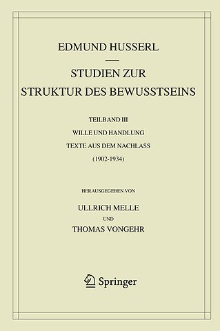 Studien zur Struktur des Bewusstseins