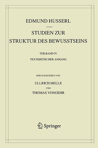 Studien zur Struktur des Bewusstseins