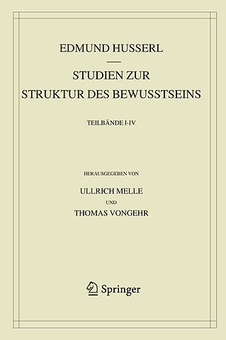 Studien zur Struktur des Bewusstseins