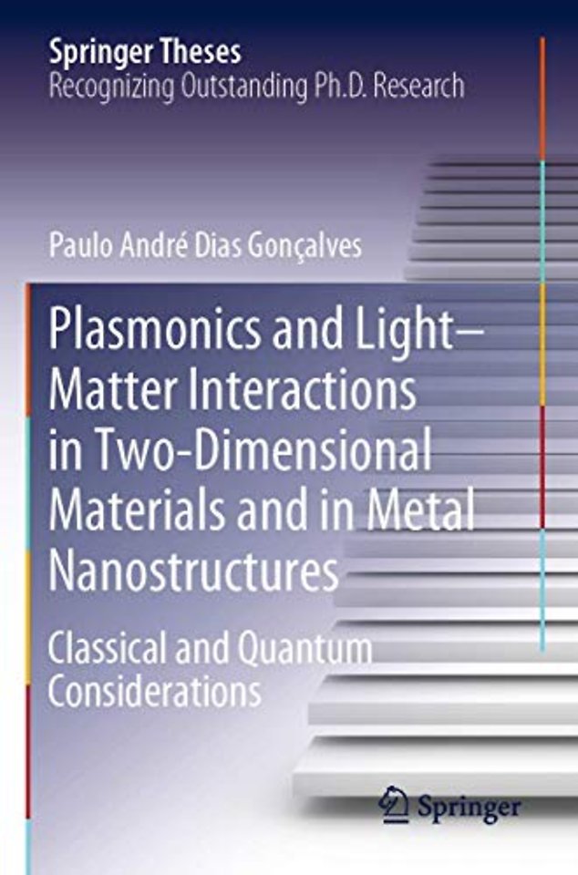 Plasmonics and Light–Matter Interactions in Two-Dimensional Materials and in Metal Nanostructures
