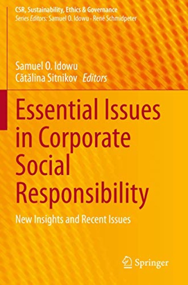 Essential Issues in Corporate Social Responsibility