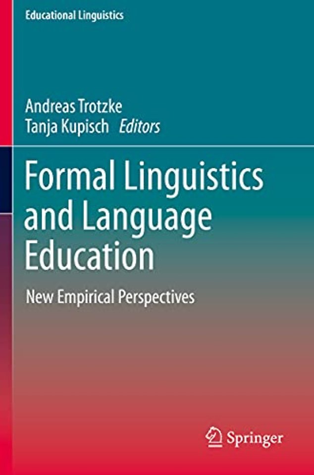 Formal Linguistics and Language Education