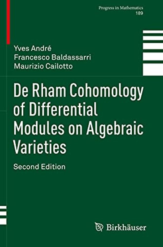 De Rham Cohomology of Differential Modules on Algebraic Varieties