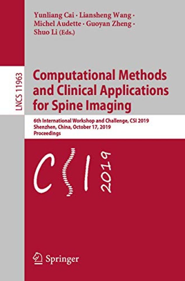 Computational Methods and Clinical Applications for Spine Imaging
