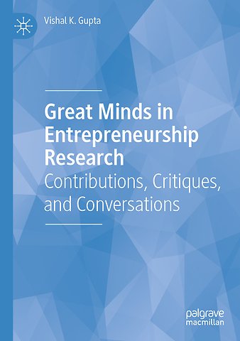 Great Minds in Entrepreneurship Research