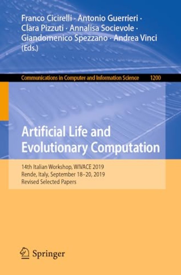 Artificial Life and Evolutionary Computation