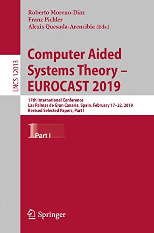 Computer Aided Systems Theory – EUROCAST 2019