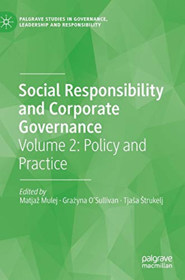 Social Responsibility and Corporate Governance