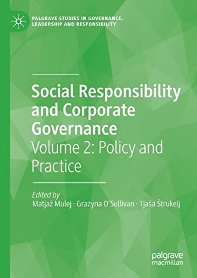 Social Responsibility and Corporate Governance