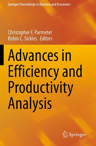 Advances in Efficiency and Productivity Analysis