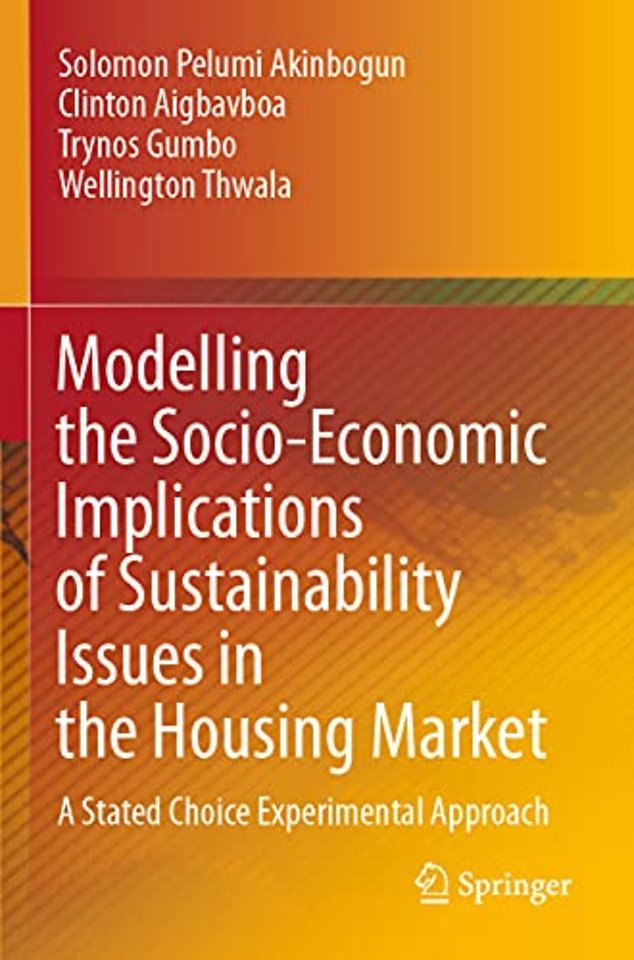 Modelling the Socio-Economic Implications of Sustainability Issues in the Housing Market
