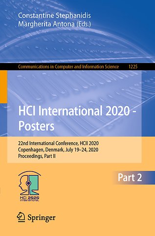 HCI International 2020 - Posters