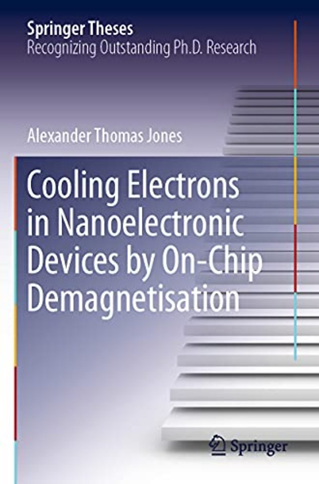 Cooling Electrons in Nanoelectronic Devices by On-Chip Demagnetisation