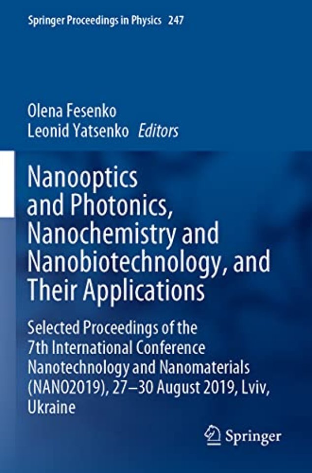 Nanooptics and Photonics, Nanochemistry and Nanobiotechnology, and  Their Applications