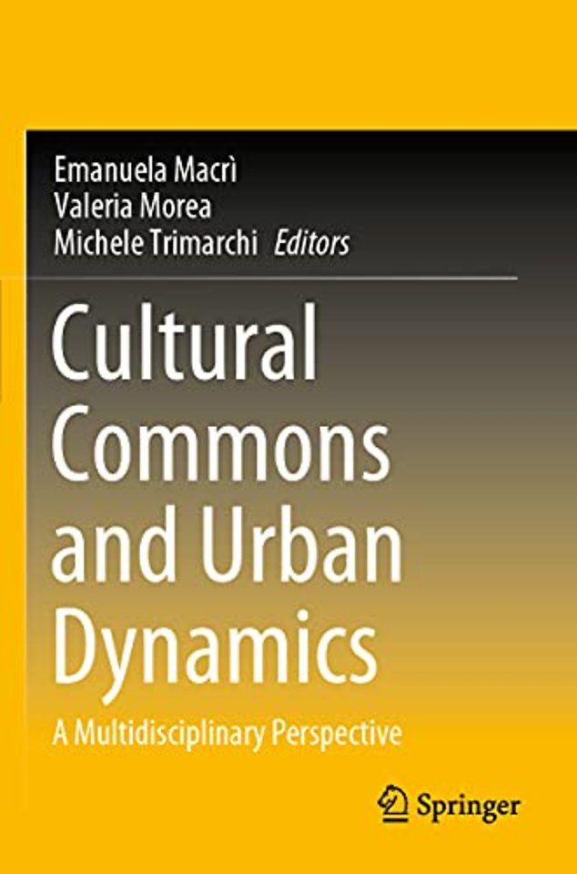Cultural Commons and Urban Dynamics