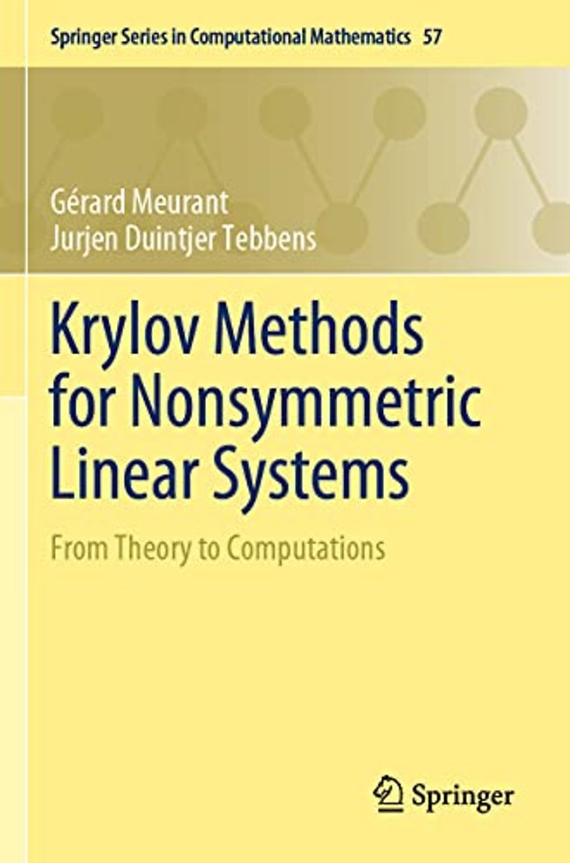 Krylov Methods for Nonsymmetric Linear Systems