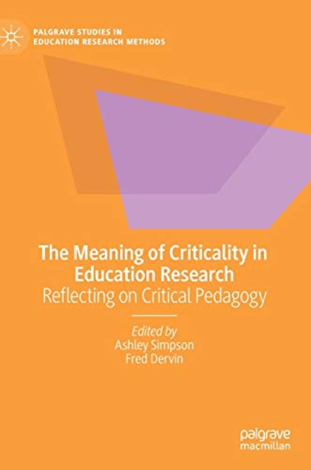 The Meaning of Criticality in Education Research