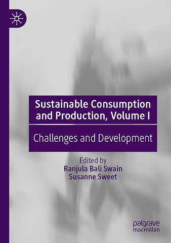 Sustainable Consumption and Production, Volume I