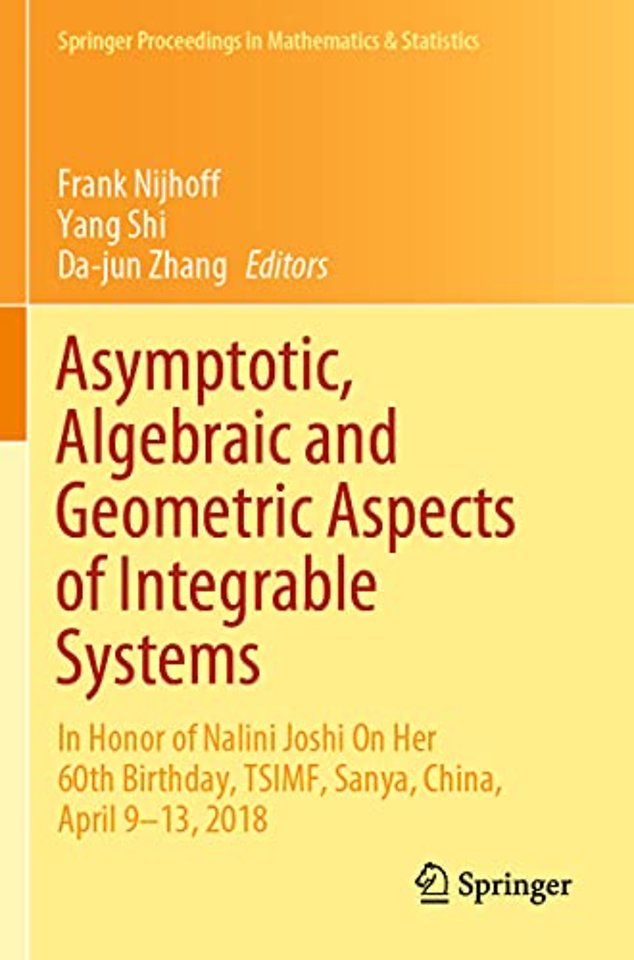 Asymptotic, Algebraic and Geometric Aspects of Integrable Systems