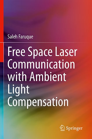 Free Space Laser Communication with Ambient Light Compensation