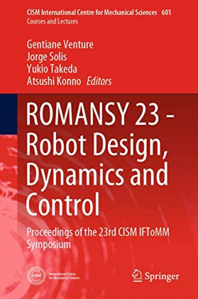 ROMANSY 23 - Robot Design, Dynamics and Control