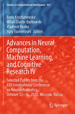 Advances in Neural Computation, Machine Learning, and Cognitive Research IV