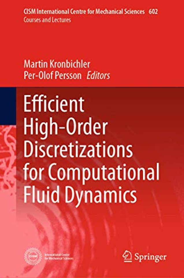Efficient High-Order Discretizations for Computational Fluid Dynamics