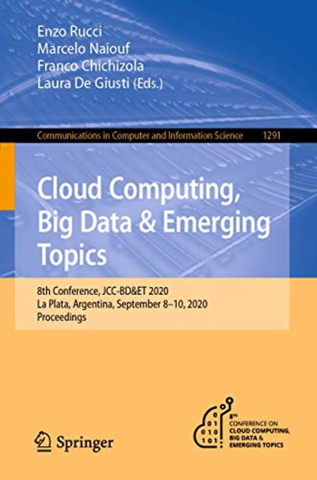 Cloud Computing, Big Data & Emerging Topics