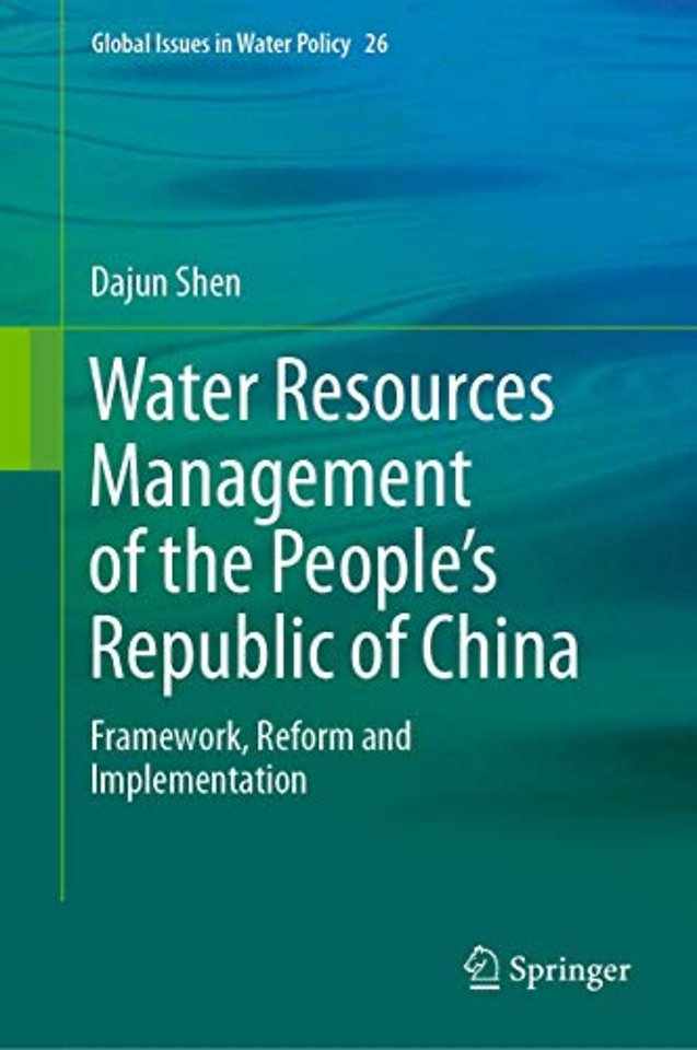 Water Resources Management of the People’s Republic of China