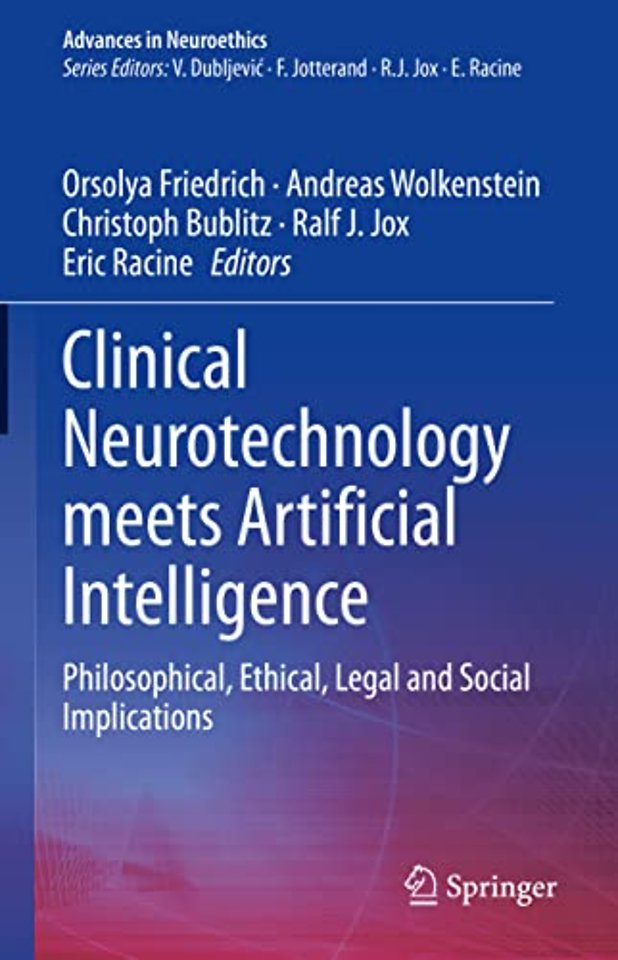 Clinical Neurotechnology meets Artificial Intelligence