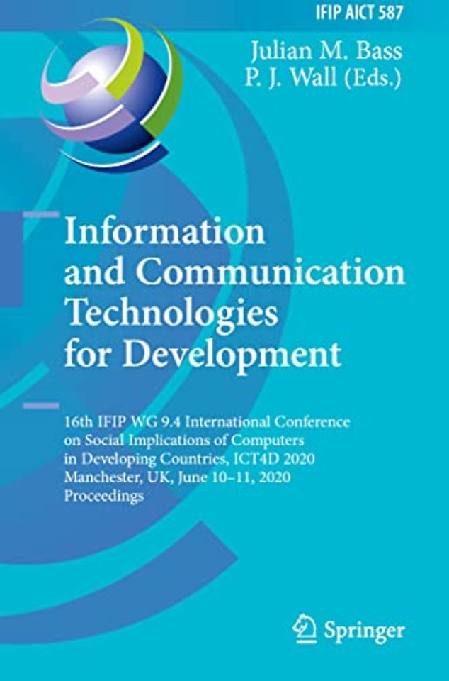 Information and Communication Technologies for Development