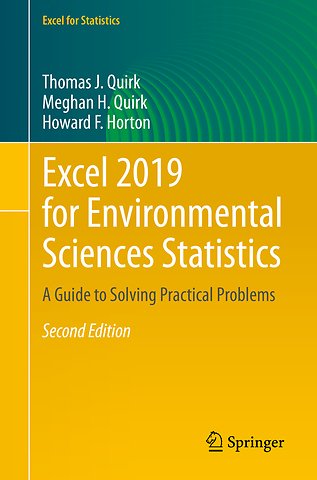 Excel 2019 for Environmental Sciences Statistics