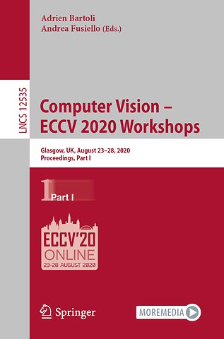 Computer Vision – ECCV 2020 Workshops