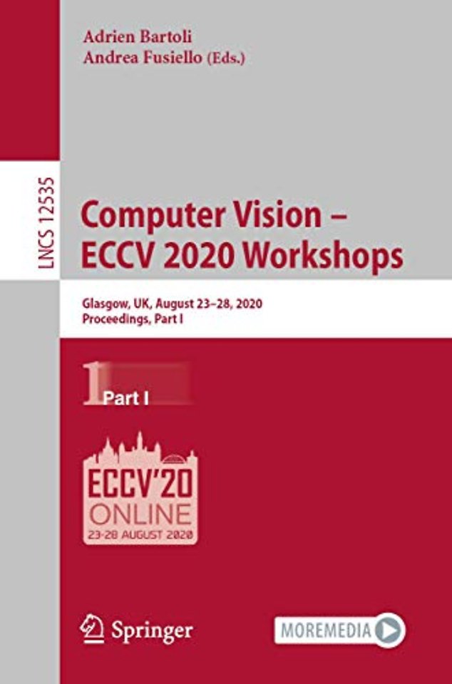 Computer Vision – ECCV 2020 Workshops