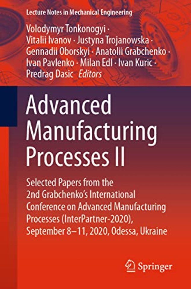 Advanced Manufacturing Processes II 