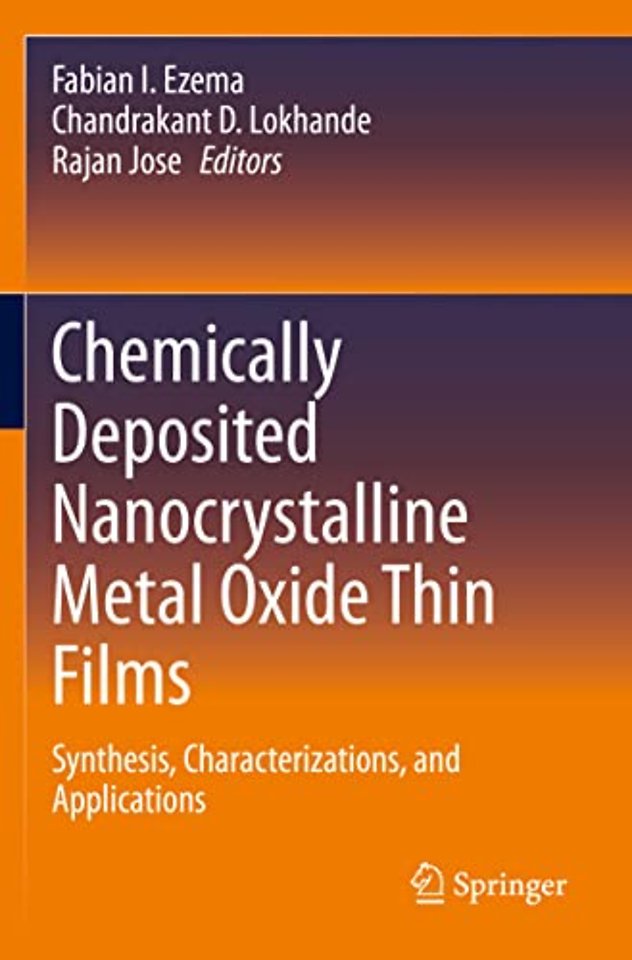 Chemically Deposited Nanocrystalline Metal Oxide Thin Films
