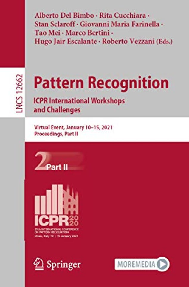 Pattern Recognition. ICPR International Workshops and Challenges