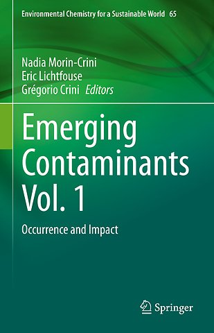 Emerging Contaminants Vol. 1
