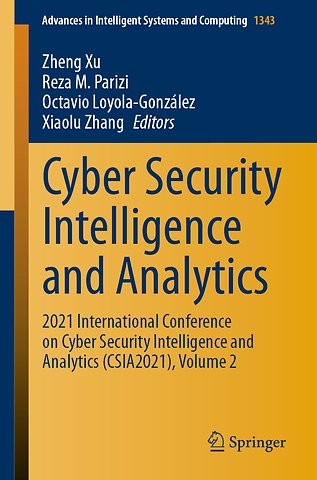 Cyber Security Intelligence and Analytics