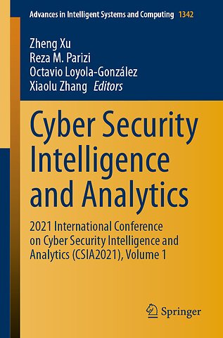 Cyber Security Intelligence and Analytics