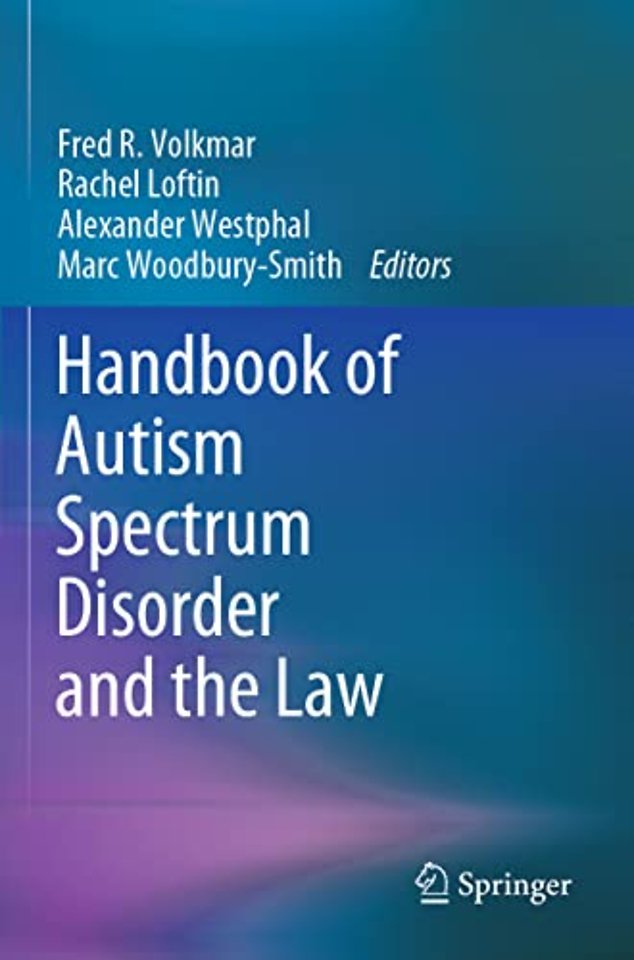 Handbook of Autism Spectrum Disorder and the Law