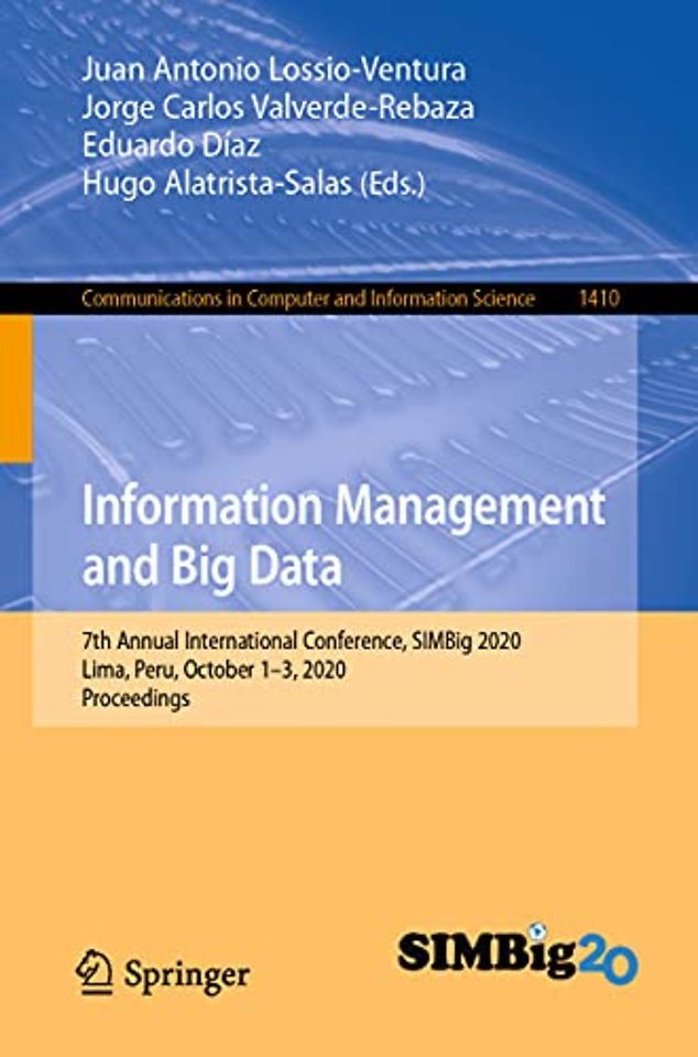 Information Management and Big Data